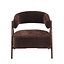 Fauteuil Yasmin velvet bruin