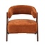 Fauteuil Yasmin velvet oker