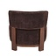 Fauteuil Bliss velvet bruin