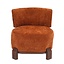Fauteuil Bliss velvet oker