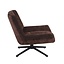 Fauteuil Mara draaibaar velvet bruin