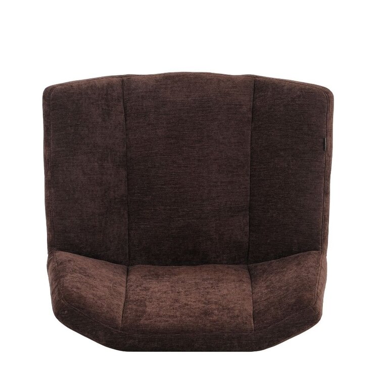 Fauteuil Mara draaibaar velvet bruin
