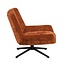Fauteuil Mara draaibaar velvet okergeel