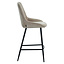 Barkruk Lynn velvet beige 71 cm