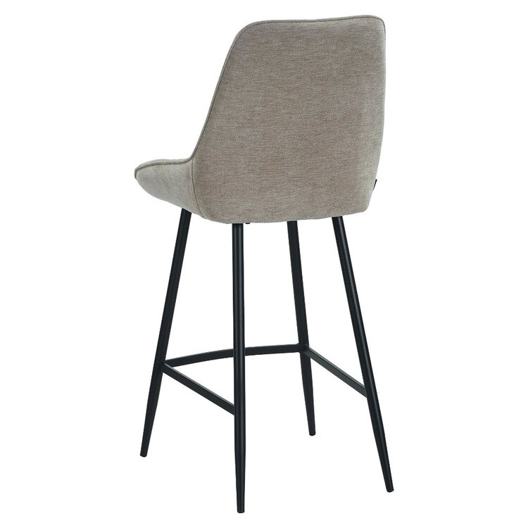 Barkruk Lynn velvet beige 71 cm