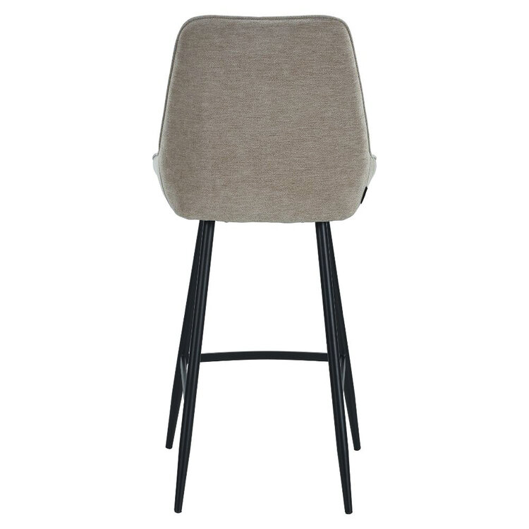 Barkruk Lynn velvet beige 71 cm