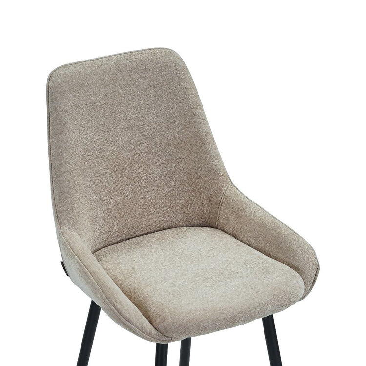 Barkruk Lynn velvet beige 71 cm