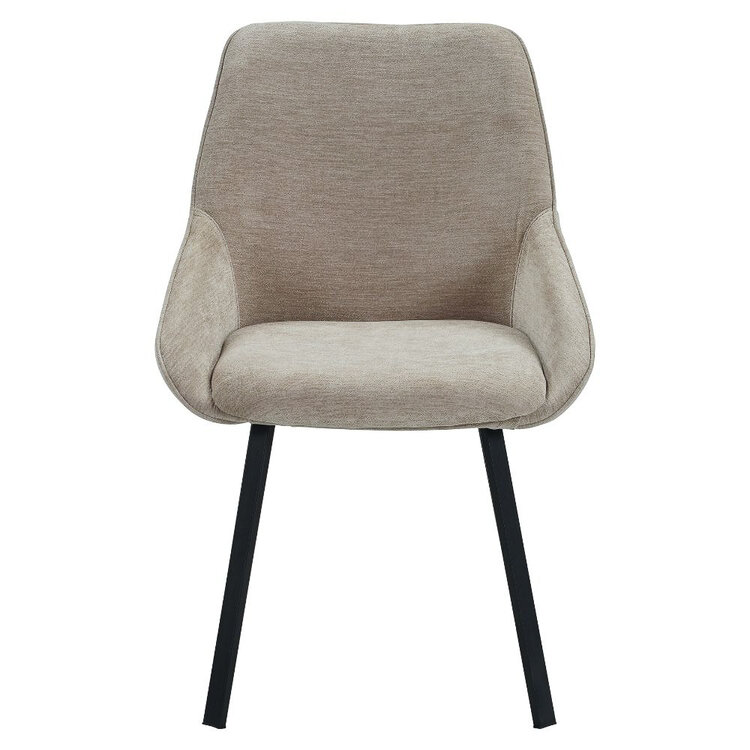 Eetkamerstoel Lynn velvet beige