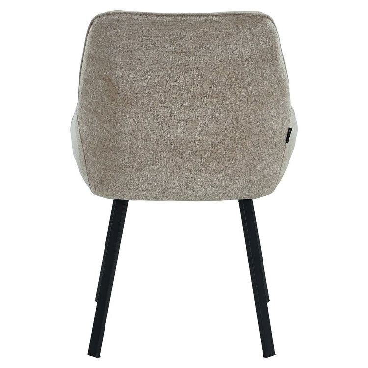 Eetkamerstoel Lynn velvet beige