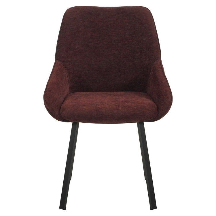 Eetkamerstoel Lynn velvet paars