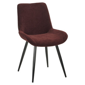 Eetkamerstoel Vic velvet paars