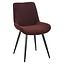 Eetkamerstoel Vic velvet paars