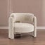 Fauteuil Jolie taupe leopard