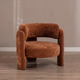 Fauteuil Jolie velvet oker