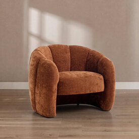 Fauteuil Lois velvet oker