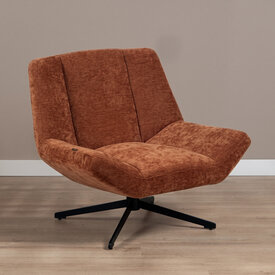 Fauteuil Mara draaibaar velvet oker