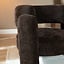 Fauteuil Jolie velvet bruin