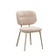 Eetkamerstoel Rosa velvet beige