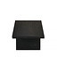 Salontafel Jersey 120x50 cm zwart eiken