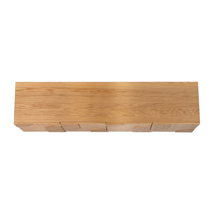 Dressoir Mats blank eiken 200 cm