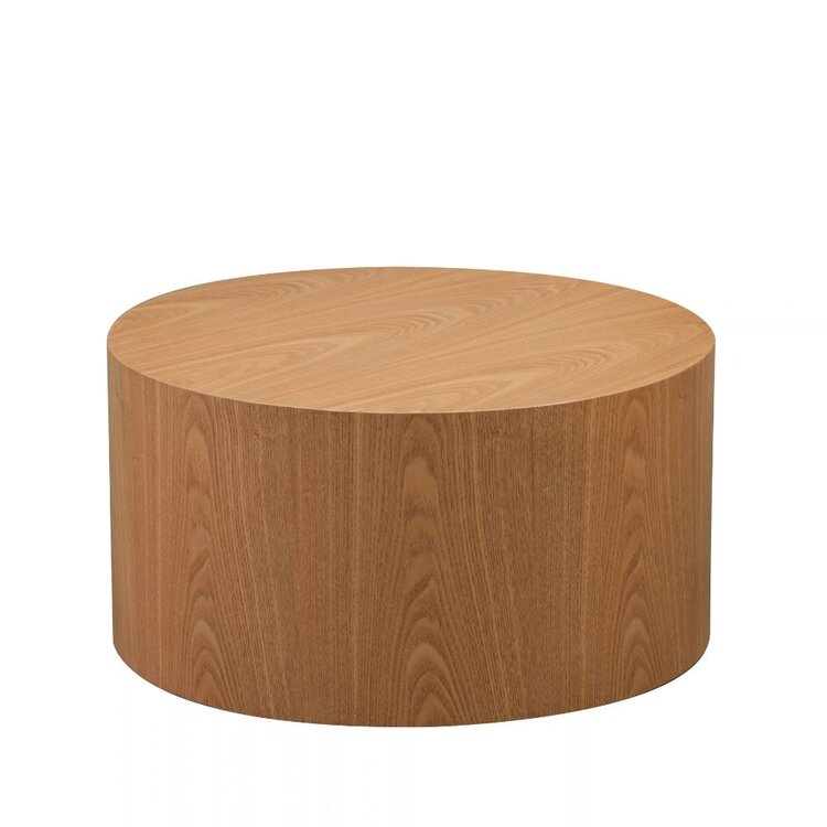 Salontafel set Ontario Ø55 en Ø80 cm blank eiken