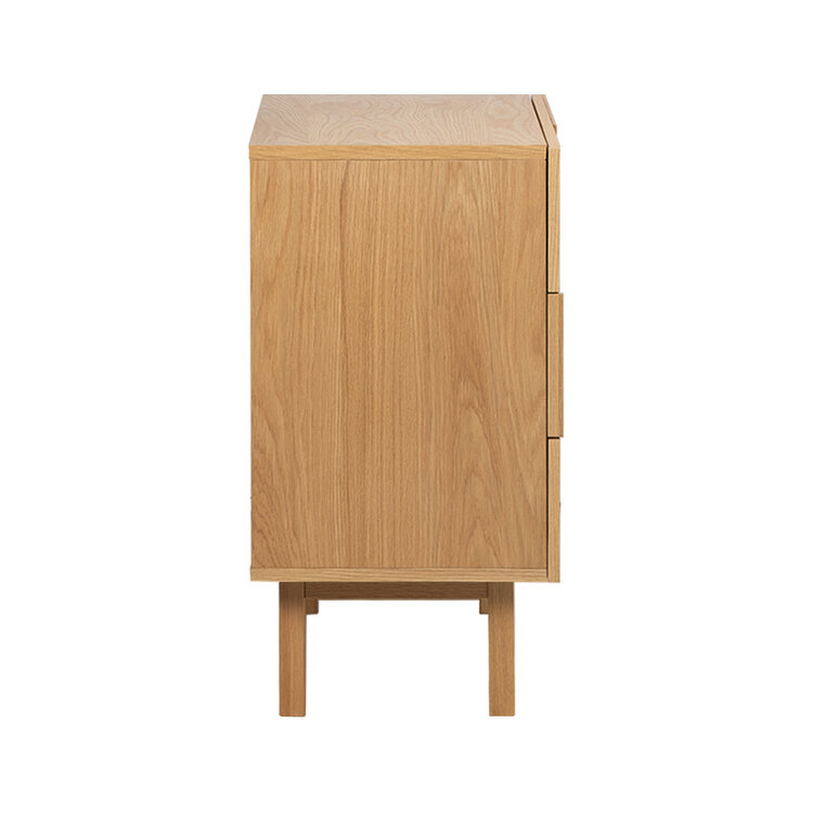 Ladekast Mats blank eiken 80 x 80 cm