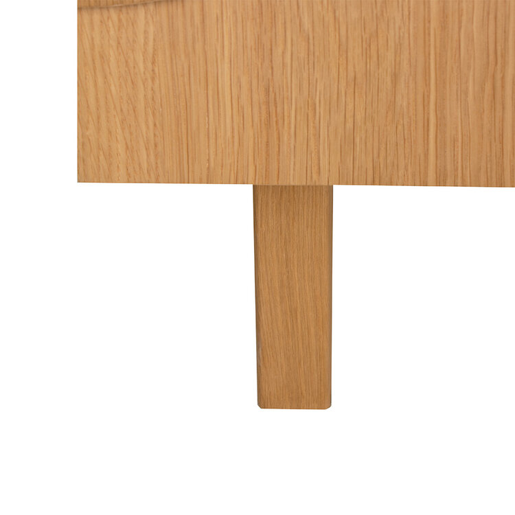 TV-meubel Mats blank eiken 160 cm