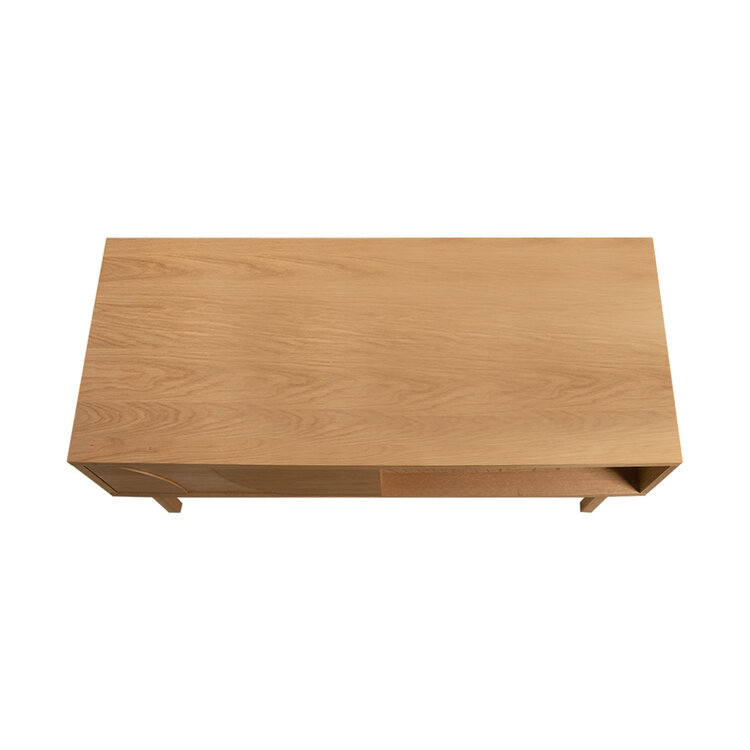 Salontafel Mats blank eiken 120 x 40 cm