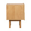 Bijzettafel Mats blank eiken 48 x 55 cm