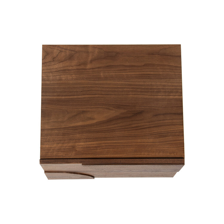 Bijzettafel Mats rustiek eiken 48 x 55 cm