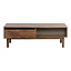 Salontafel Mats rustiek eiken 120 x 40 cm