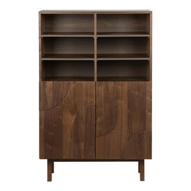Wandkast Mats rustiek eiken 90 x 140 cm