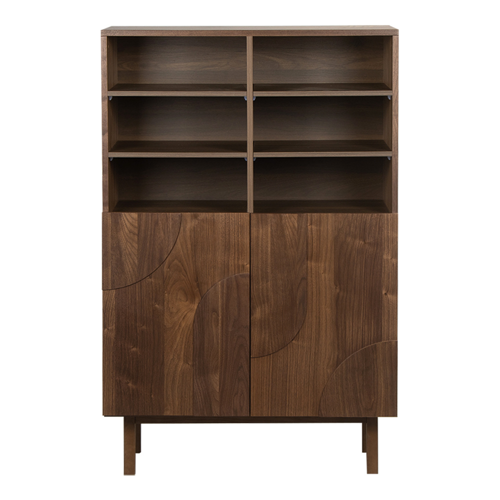 Wandkast Mats rustiek eiken 90 x 140 cm