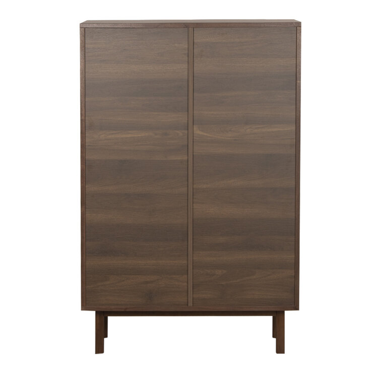 Wandkast Mats rustiek eiken 90 x 140 cm