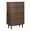 Wandkast Mats rustiek eiken 90 x 140 cm