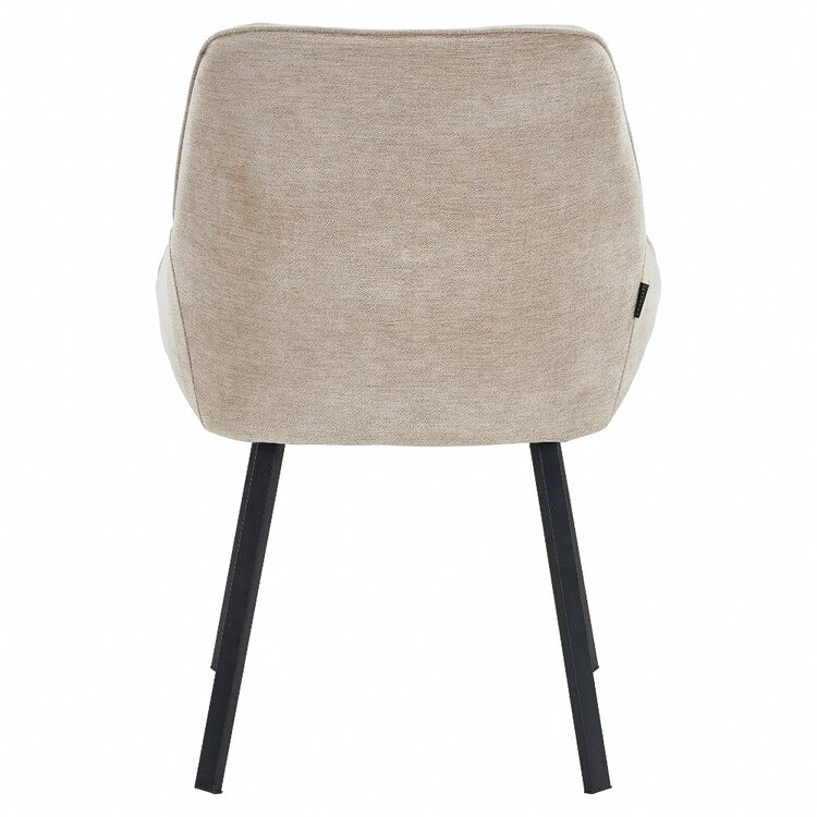 Eetkamerstoel Lynn velvet beige