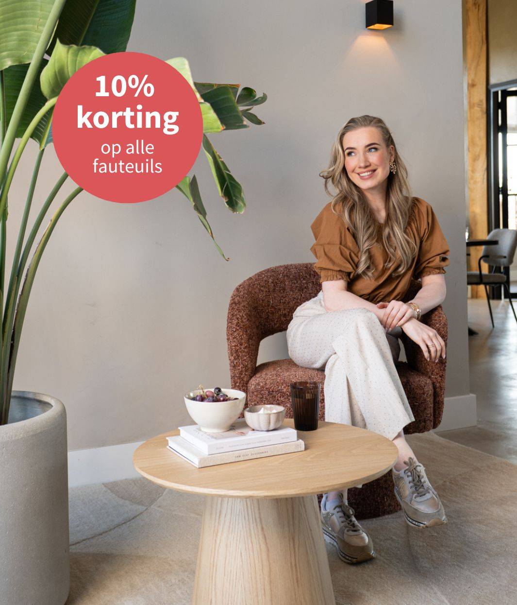 -10% op alle fauteuils