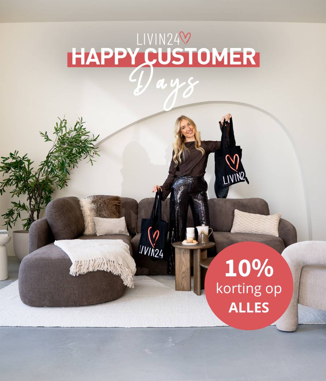10% korting op alles