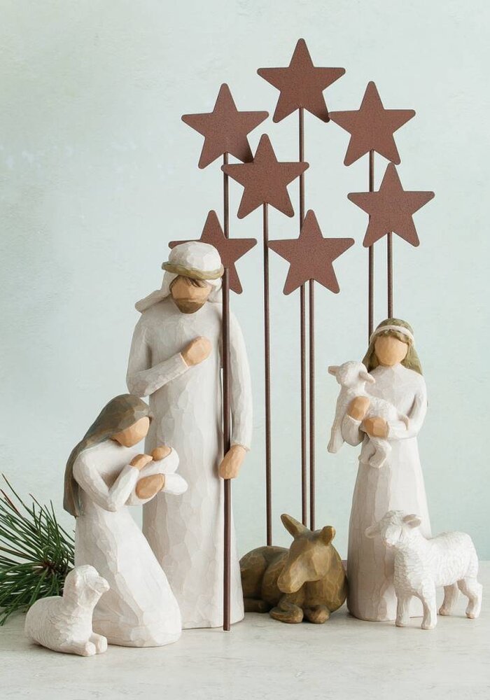 Willow Tree - Metal Star Backdrop