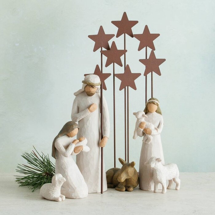 Willow Tree - Metal Star Backdrop