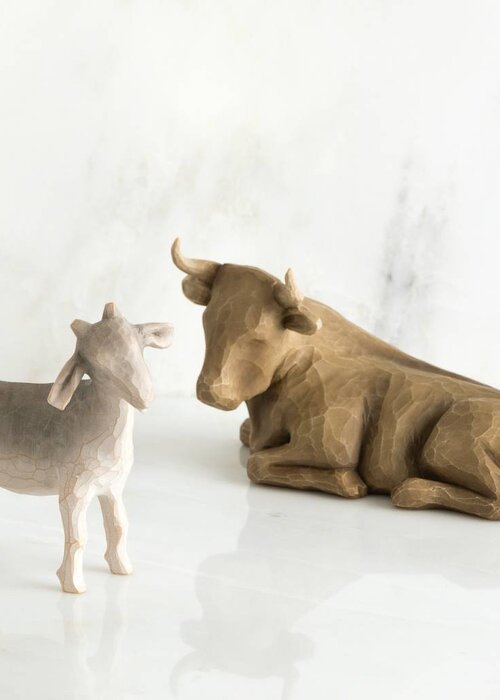 Willow Tree Ox and Goat - Willow Tree