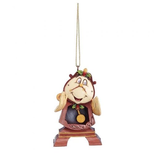 Cogsworth Hanging Ornament - Disney Traditions 