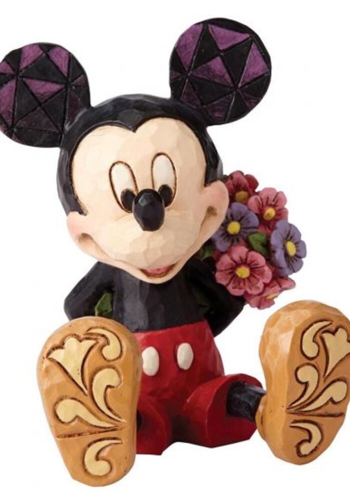 Disney Traditions - Mickey Mouse with Flowers Mini