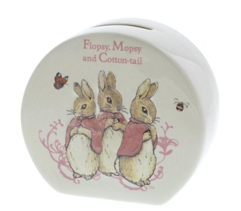 Beatrix Potter - Flopsy, Mopsy & Cotton-tail Money Bank