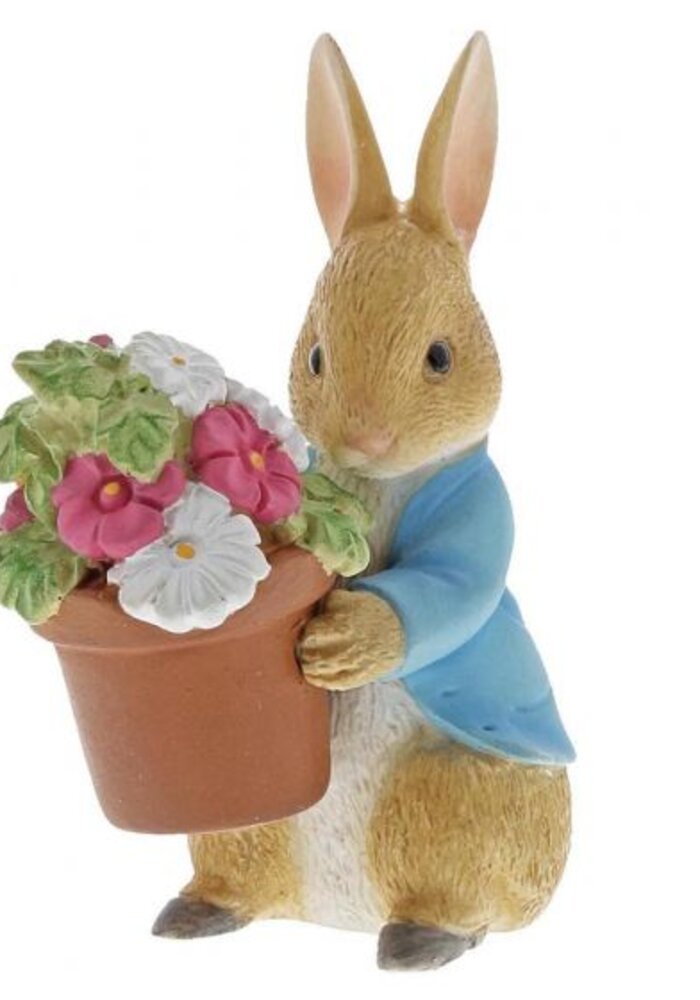 Beatrix Potter - Peter Rabbit Brings Flowers