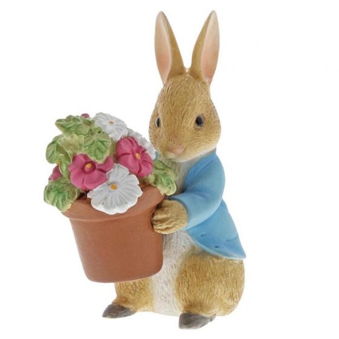 Beatrix Potter Peter Rabbit Brings Flowers - Beatrix Potter