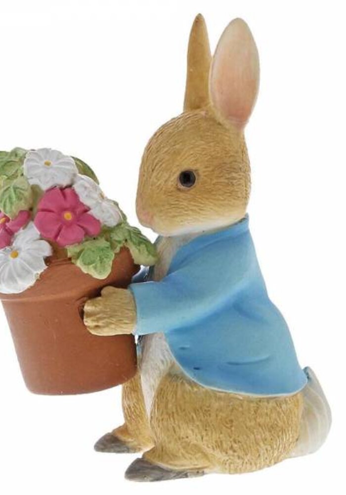 Beatrix Potter - Peter Rabbit Brings Flowers