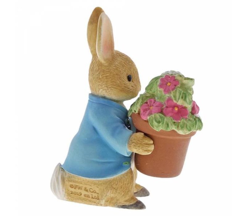 Beatrix Potter - Peter Rabbit Brings Flowers