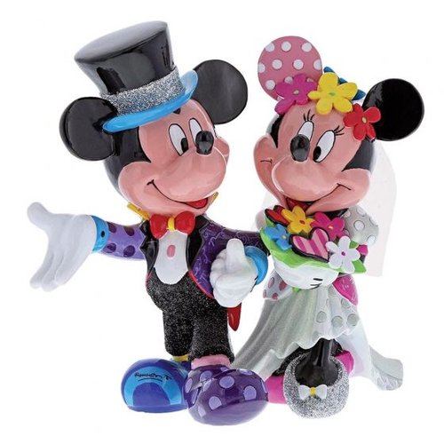 Mickey & Minnie Mouse Wedding - Disney by Britto 