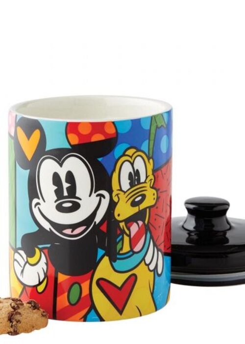 Disney by Britto Mickey & Pluto Cookie Jar - Disney by Britto